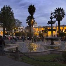 Place des armes à Arequipa