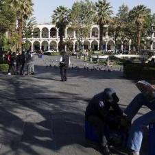 Place des armes à Arequipa